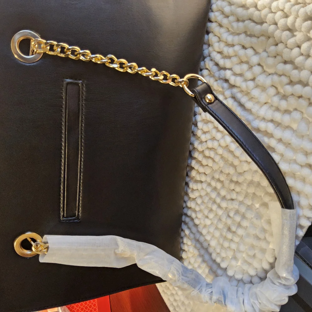 New Christian Lacroix Luxe Cream Quilted Satchel